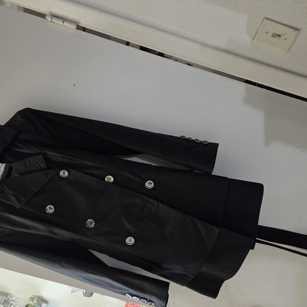 Calvin Klein Black Trench Coat